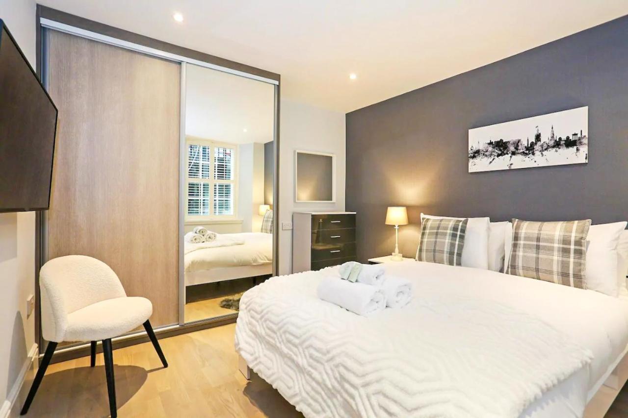 Modern 3 Bedroom Apartment, West End Edinburg Exteriör bild